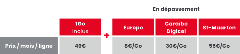 <h2>Option M2M Roaming Débloquée<sup>(6)</sup></h2>